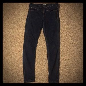 Express dark stretch jegging